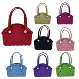 Beach bag, outdoor portable pet bag, ultra light waterproof hole bag, beach women's handbag
